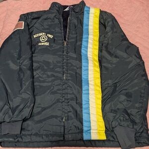 Vintage Bell Telephone Workers Jacket, Fleece Inner Lining, 1970's